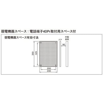 EASY ウォールパネル カンタッチ(フロアコンセント・照明負荷用) 弱電機器スペース付 タイプS 2300～2600mm調整可能 Panasonic(パナソニック)