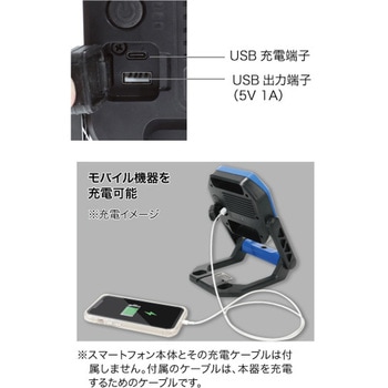 LEDワークライト(充電式) DENSAN(ジェフコム)