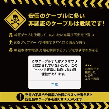 USB C to Lightning ケーブル やわらかいソフトタイプ 京ハヤ