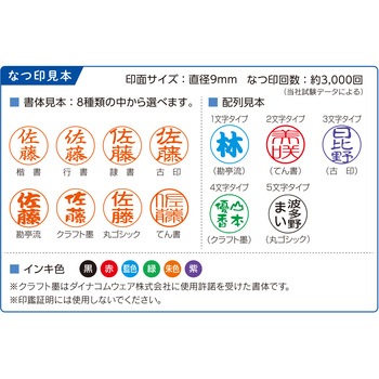 キャップレス9 スパークリングクリアカラー メールオーダー式 シヤチハタ