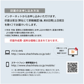 ネーム9 メタリックカラー メールオーダー式 シヤチハタ