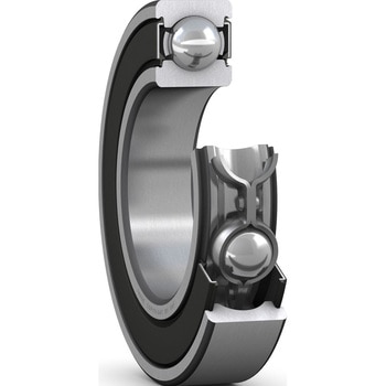 単列深溝玉軸受 軸受両端接触シール SKF