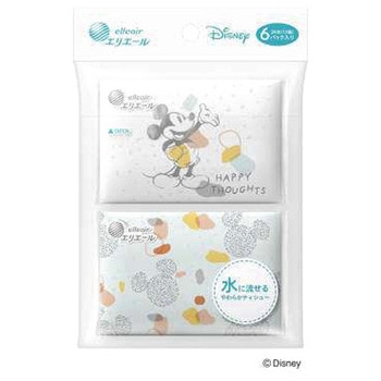 エリエール ディズニーデザイン流せるポケット エリエール