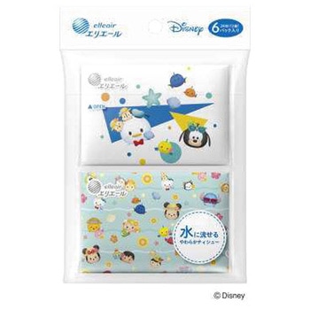 エリエール ディズニーデザイン流せるポケット エリエール