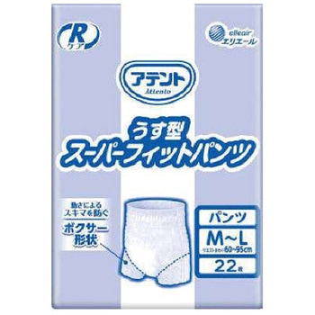 アテントRケアうす型スーパーフィットパンツ業務用 大王製紙