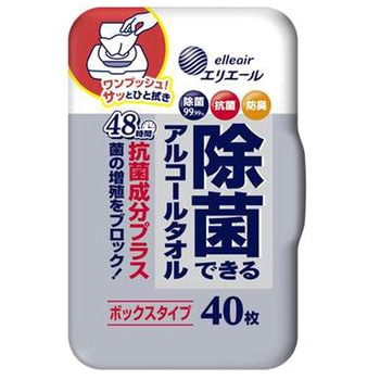 エリエール除菌できるアルコールタオル抗菌成分プラス エリエール