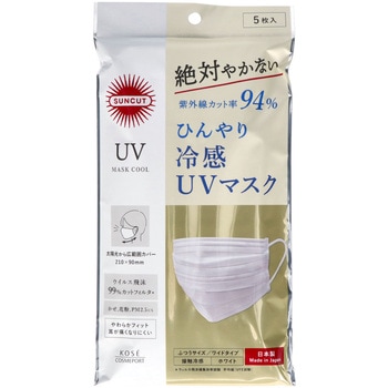サンカットR UVカットマスク(プリーツタイプ) コーセーコスメポート