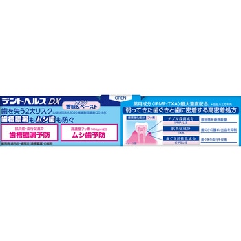 デントヘルス薬用ハミガキDX デントヘルス