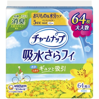 チャームナップ吸水さらフィ パンティライナー 消臭 ジャンボパック ユニ・チャーム