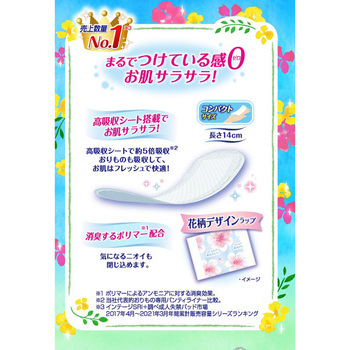 チャームナップ 吸水さらフィパンティライナーコンパクト ユニ・チャーム