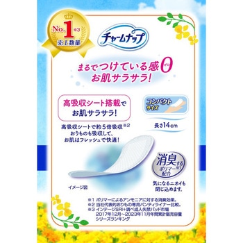チャームナップ吸水さらフィ パンティライナー レギュラーパック ユニ・チャーム