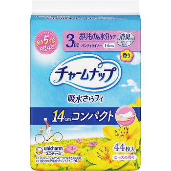 チャームナップ吸水さらフィ パンティライナー レギュラーパック ユニ・チャーム