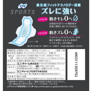 ソフィSPORTS ユニ・チャーム