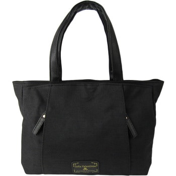 縦ファスナーポケット付横型手提げ Sofia Valentino