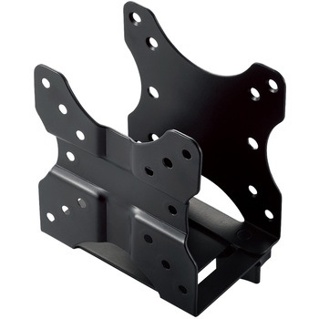 VESAマウント ホルダー モニター裏収納 耐荷重5kg 【CPU HDD Mac mini ミニPCなど奥行き～7cm機器設置可能】 エレコム