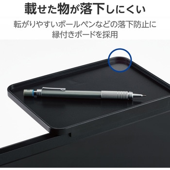 ディスプレイボード モニター上 小物置き台 1脚 軽量タイプ 幅18cm×奥行12.7cm 耐荷重6kg テレビ上ラック エレコム