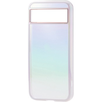 Google Pixel 8a ケース ハイブリッド 衝撃吸収 オーロラ ストラップホールシート付 &me エレコム