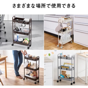 ワゴン_スリム サンワダイレクト