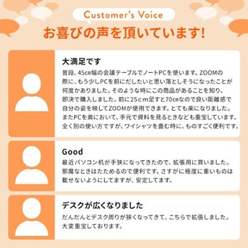テーブル_折りたたみ拡張用_クランプ式 サンワダイレクト