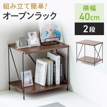 シェルフ_2段_ワイヤー サンワダイレクト