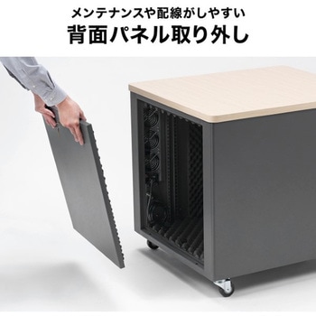 19インチサーバーボックス_騒音低減 サンワダイレクト