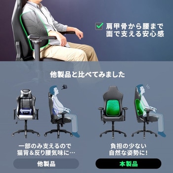 チェア_ゲーミング サンワダイレクト