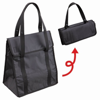 保冷ショッピングエコバッグ トート BK トルネ