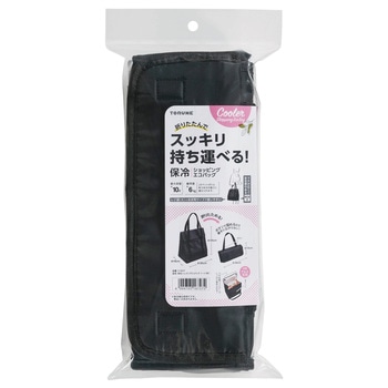 保冷ショッピングエコバッグ トート BK トルネ