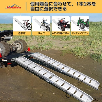 アルミ折り畳みスロープ Ruedamann