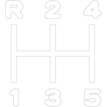 切リ文字シフトパターンステッカー R24-5 プロフィア/キャンター JET INOUE(ジェットイノウエ)