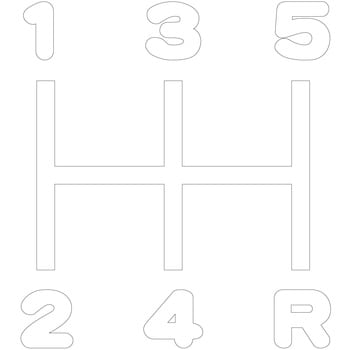 切リ文字シフトパターンステッカー 135-R タイタンダッシュ JET INOUE(ジェットイノウエ)