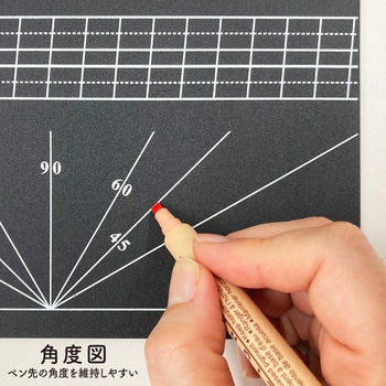 ライティングマット下敷 レタリングA4+PRO 共栄プラスチック