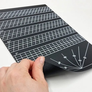 ライティングマット下敷 レタリングA4+PRO 共栄プラスチック