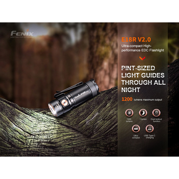 充電式LEDライト E18R V2．0 FENIX(フェニックス)