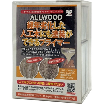 ALLWOOD経年劣化した人工木専用プライマー BAN-ZI