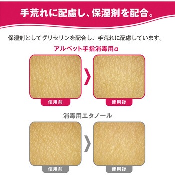 手指消毒用アルコール ”アルペット手指消毒用α” SARAYA(サラヤ)
