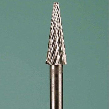 超硬カッター 軸径3mm 円錐先丸 クロスカット ミニモ