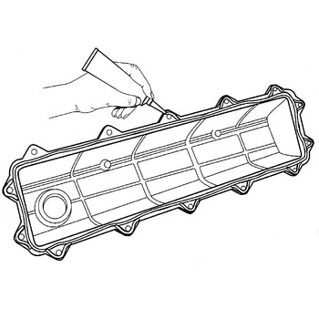 シリコン系耐油ガスケット PERMATEX