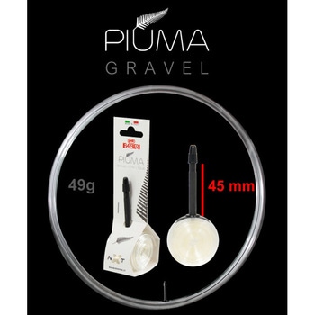 NXT PIUMA TPU チューブ FOR GRAVEL-CITY-URBAN 49g 仏式 45mm BARBIERI(バルビエリ)