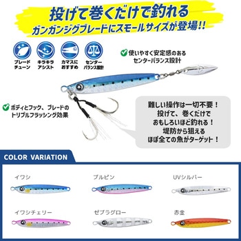 ガンガンジグ ブレード 20g 釣研