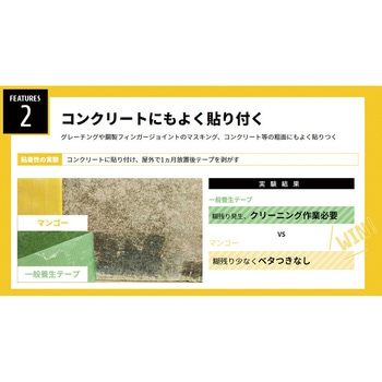 屋外養生用”フィットライトテープNo．736(強粘着)” 積水化学工業