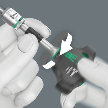 400RA T型差替式ラチェットドライバー ビットセット Wera