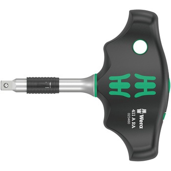 411RA T型差替式ラチェットドライバー Wera