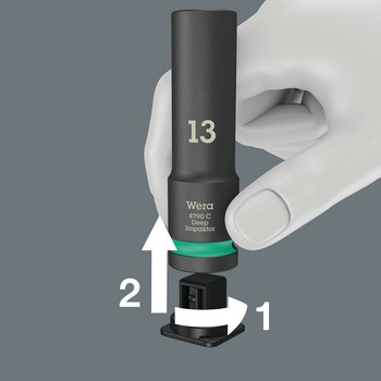 8790C インパクターディープソケットセット - Wera