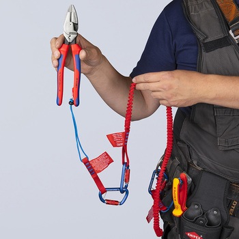 カラビナ付きセーフティーロープ KNIPEX(クニペックス)
