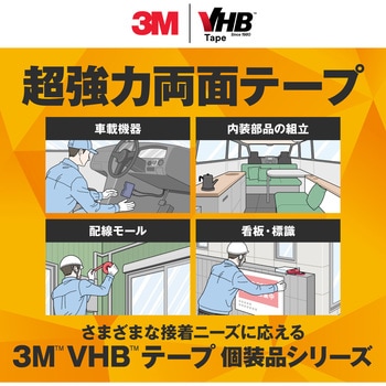 業務用超強力両面テープ VHB LSE-110WF 多用途タイプ 3M(スリーエム)