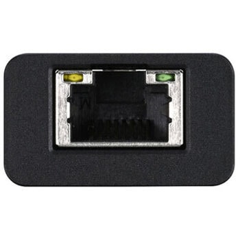 Giga対応 USB-C接続 LANアダプター ハブ付 ブラック BUFFALO(バッファロー)