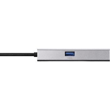 Giga対応 USB-C接続 LANアダプター ハブ付 シルバー BUFFALO(バッファロー)