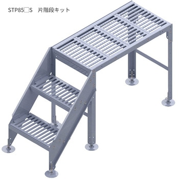 組立式歩廊架台 片階段 ネグロス電工