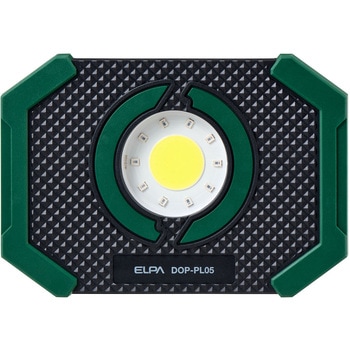 小型ポータブルライト コンパクト 赤色点滅 防災 キャンプ アウトドア 180°回転スタンド ELPA